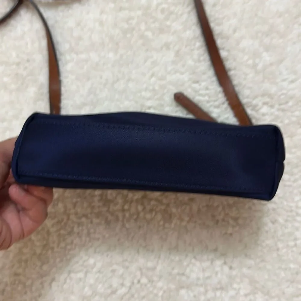 Dooney & Bourke Nylon Domed Crossbody Navy Bag